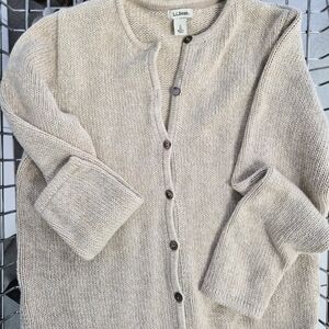 L.L. Bean Women's Cream Sweater
